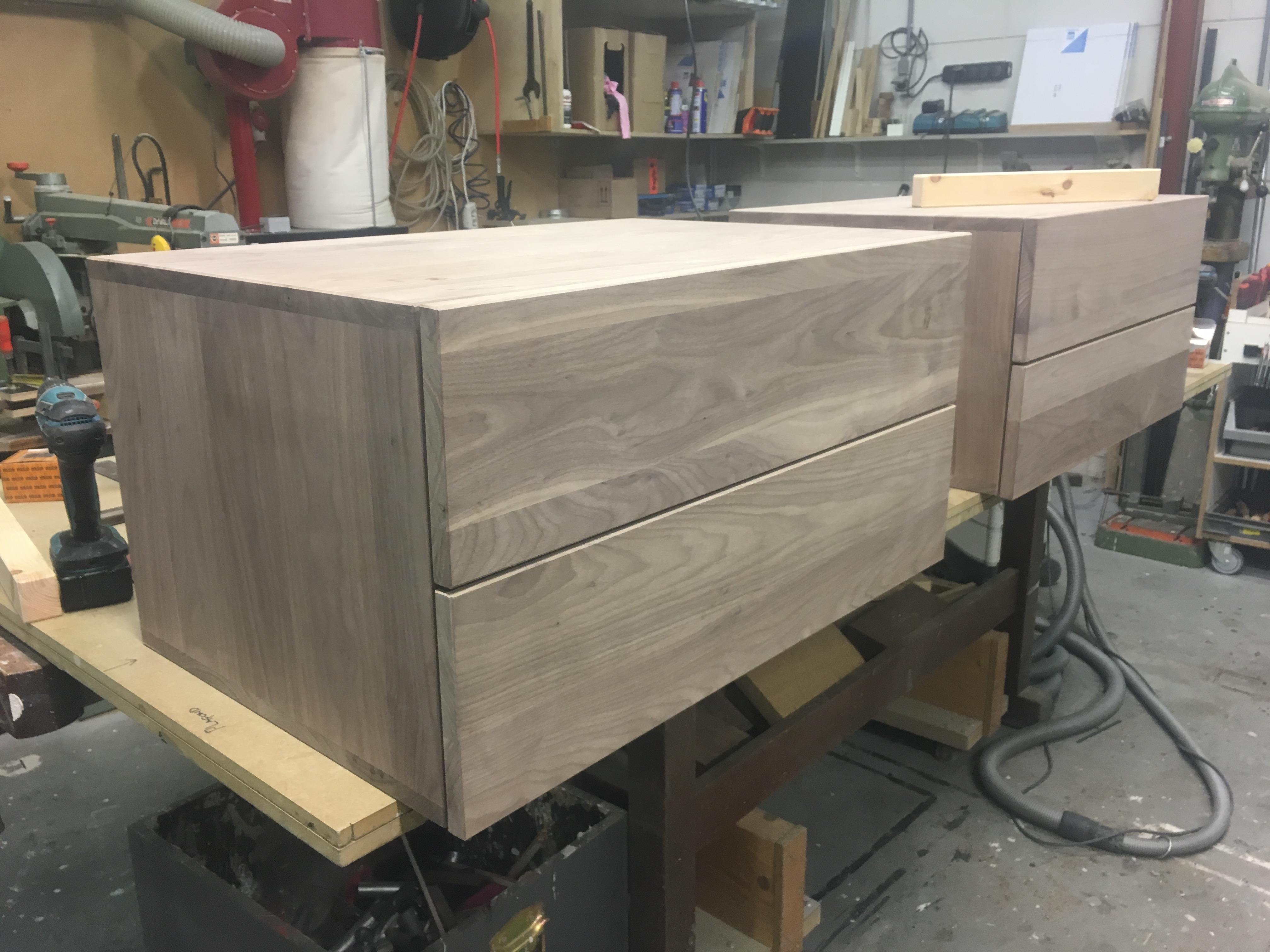 Maatwerk laden in werkplaats