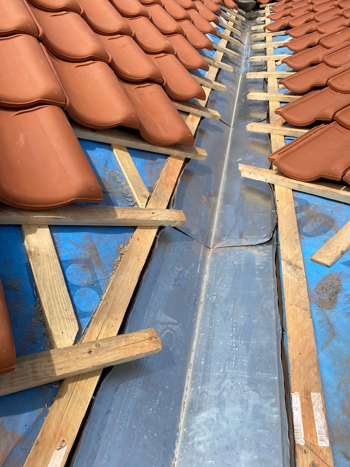 Panlatten en tengels constructie