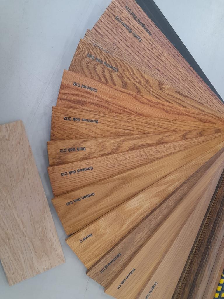 Parquet color selection samples