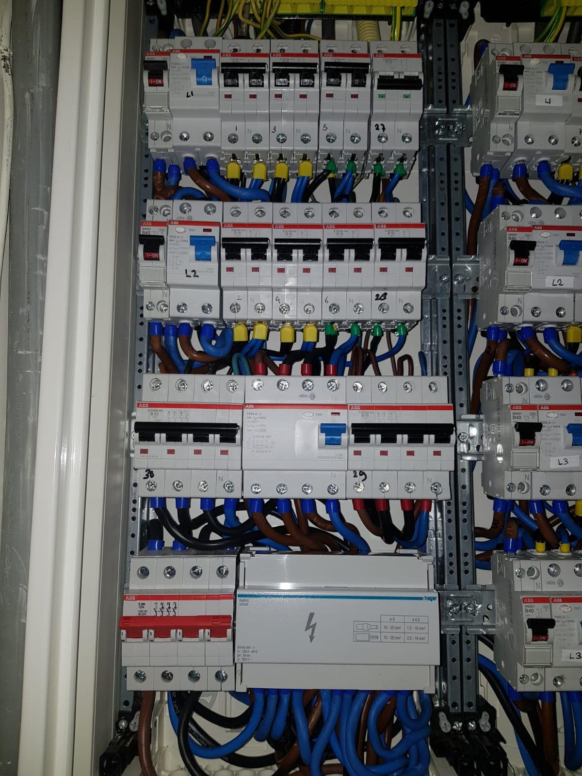 Hoofdschakelaar besturingskast Zandvoort